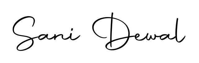Looking for an artistic signature for Sani Dewal? The Autography-DOLnW calligraphy style gives a sophisticated flow suitable for business cards and emails. Sani Dewal signature style 10 images and pictures png