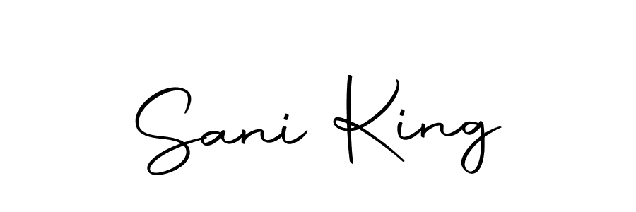 Check out images of Autograph of Sani King name. Actor Sani King Signature Style. Autography-DOLnW is a professional sign style online. Sani King signature style 10 images and pictures png