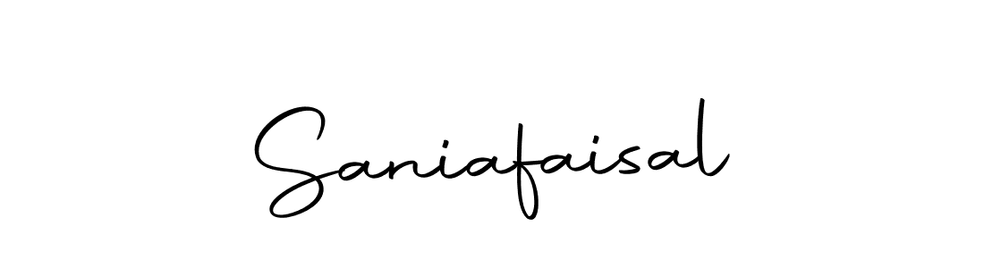 Saniafaisal stylish signature style. Best Handwritten Sign (Autography-DOLnW) for my name. Handwritten Signature Collection Ideas for my name Saniafaisal. Saniafaisal signature style 10 images and pictures png