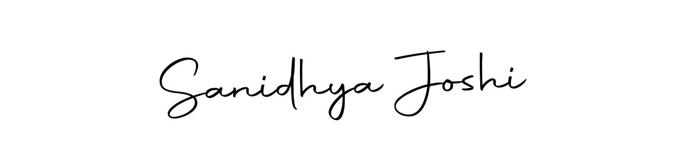 The best way (Autography-DOLnW) to make a short signature is to pick only two or three words in your name. The name Sanidhya Joshi include a total of six letters. For converting this name. Sanidhya Joshi signature style 10 images and pictures png