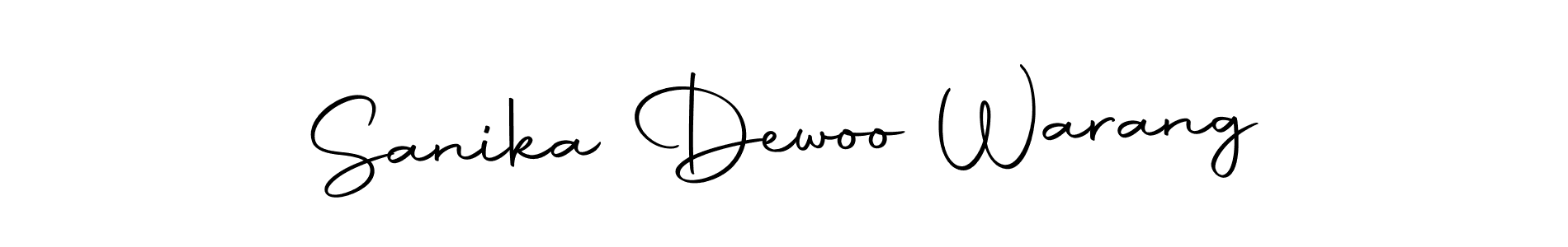 Sanika Dewoo Warang stylish signature style. Best Handwritten Sign (Autography-DOLnW) for my name. Handwritten Signature Collection Ideas for my name Sanika Dewoo Warang. Sanika Dewoo Warang signature style 10 images and pictures png