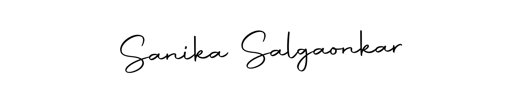 Design your own signature with our free online signature maker. With this signature software, you can create a handwritten (Autography-DOLnW) signature for name Sanika Salgaonkar. Sanika Salgaonkar signature style 10 images and pictures png