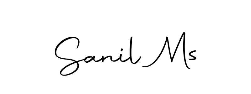 Also You can easily find your signature by using the search form. We will create Sanil Ms name handwritten signature images for you free of cost using Autography-DOLnW sign style. Sanil Ms signature style 10 images and pictures png