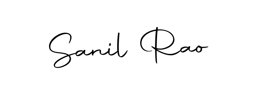It looks lik you need a new signature style for name Sanil Rao. Design unique handwritten (Autography-DOLnW) signature with our free signature maker in just a few clicks. Sanil Rao signature style 10 images and pictures png