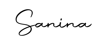 Master the art of signing with Sanina written in fluent Autography-DOLnW script. A great template to practice and refine your handwriting. Sanina signature style 10 images and pictures png