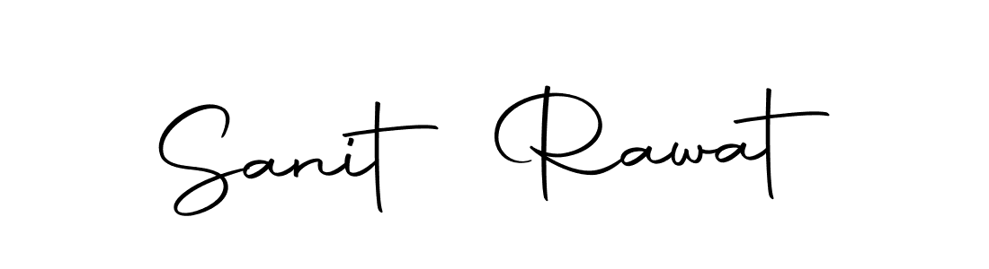 Sanit Rawat stylish signature style. Best Handwritten Sign (Autography-DOLnW) for my name. Handwritten Signature Collection Ideas for my name Sanit Rawat. Sanit Rawat signature style 10 images and pictures png