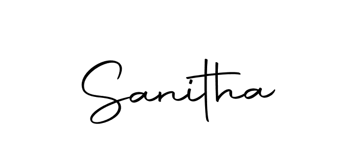 How to Draw Sanitha signature style? Autography-DOLnW is a latest design signature styles for name Sanitha. Sanitha signature style 10 images and pictures png