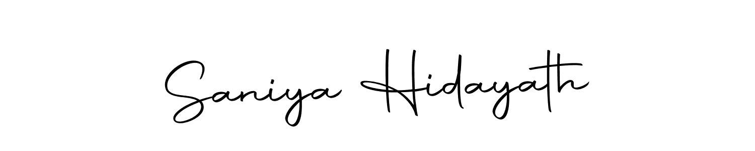 Similarly Autography-DOLnW is the best handwritten signature design. Signature creator online .You can use it as an online autograph creator for name Saniya Hidayath. Saniya Hidayath signature style 10 images and pictures png