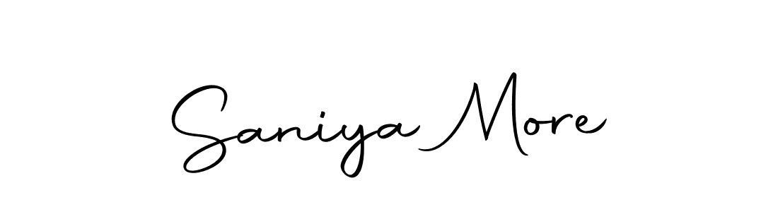 Saniya More stylish signature style. Best Handwritten Sign (Autography-DOLnW) for my name. Handwritten Signature Collection Ideas for my name Saniya More. Saniya More signature style 10 images and pictures png