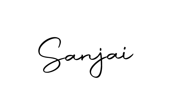 Use a signature maker to create a handwritten signature online. With this signature software, you can design (Autography-DOLnW) your own signature for name Sanjai. Sanjai signature style 10 images and pictures png