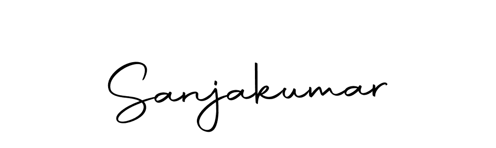 Design your own signature with our free online signature maker. With this signature software, you can create a handwritten (Autography-DOLnW) signature for name Sanjakumar. Sanjakumar signature style 10 images and pictures png