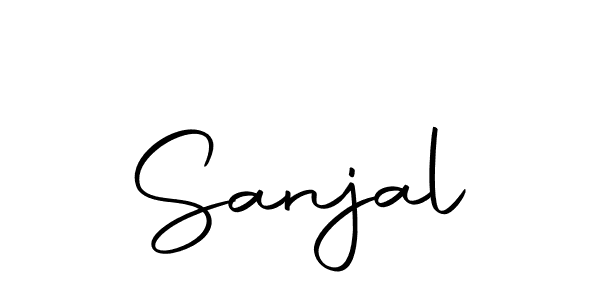 Create a beautiful signature design for name Sanjal. With this signature (Autography-DOLnW) fonts, you can make a handwritten signature for free. Sanjal signature style 10 images and pictures png