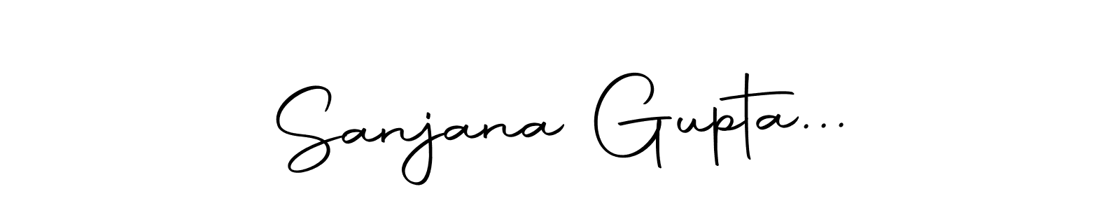 It looks lik you need a new signature style for name Sanjana Gupta.... Design unique handwritten (Autography-DOLnW) signature with our free signature maker in just a few clicks. Sanjana Gupta... signature style 10 images and pictures png