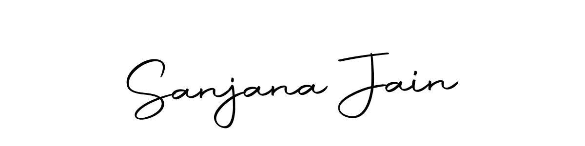 Also we have Sanjana Jain name is the best signature style. Create professional handwritten signature collection using Autography-DOLnW autograph style. Sanjana Jain signature style 10 images and pictures png