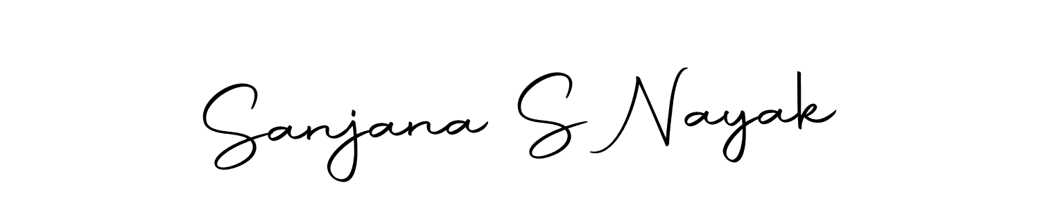 This is the best signature style for the Sanjana S Nayak name. Also you like these signature font (Autography-DOLnW). Mix name signature. Sanjana S Nayak signature style 10 images and pictures png