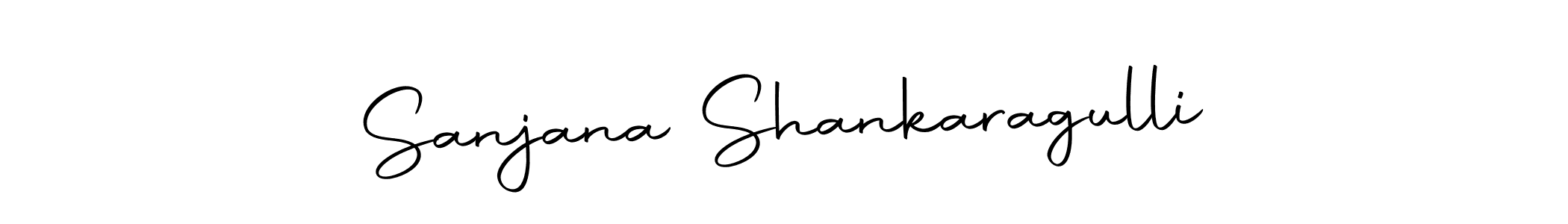 Sanjana Shankaragulli stylish signature style. Best Handwritten Sign (Autography-DOLnW) for my name. Handwritten Signature Collection Ideas for my name Sanjana Shankaragulli. Sanjana Shankaragulli signature style 10 images and pictures png