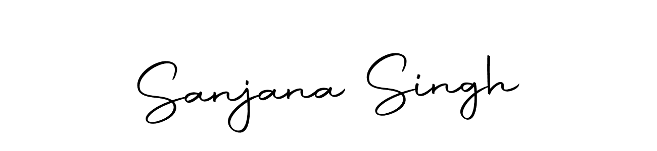 Sanjana Singh stylish signature style. Best Handwritten Sign (Autography-DOLnW) for my name. Handwritten Signature Collection Ideas for my name Sanjana Singh. Sanjana Singh signature style 10 images and pictures png