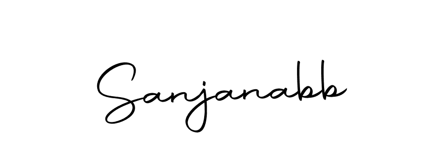 Make a beautiful signature design for name Sanjanabb. With this signature (Autography-DOLnW) style, you can create a handwritten signature for free. Sanjanabb signature style 10 images and pictures png