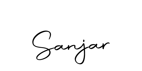 Design your own signature with our free online signature maker. With this signature software, you can create a handwritten (Autography-DOLnW) signature for name Sanjar. Sanjar signature style 10 images and pictures png