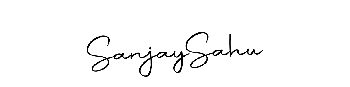 The best way (Autography-DOLnW) to make a short signature is to pick only two or three words in your name. The name Sanjay  Sahu include a total of six letters. For converting this name. Sanjay  Sahu signature style 10 images and pictures png