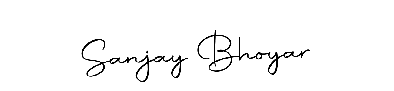 This is the best signature style for the Sanjay Bhoyar name. Also you like these signature font (Autography-DOLnW). Mix name signature. Sanjay Bhoyar signature style 10 images and pictures png