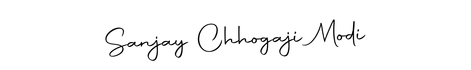 How to make Sanjay Chhogaji Modi signature? Autography-DOLnW is a professional autograph style. Create handwritten signature for Sanjay Chhogaji Modi name. Sanjay Chhogaji Modi signature style 10 images and pictures png