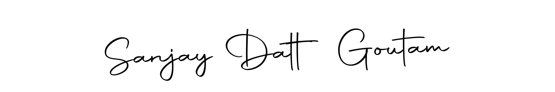 Also we have Sanjay Datt Goutam name is the best signature style. Create professional handwritten signature collection using Autography-DOLnW autograph style. Sanjay Datt Goutam signature style 10 images and pictures png