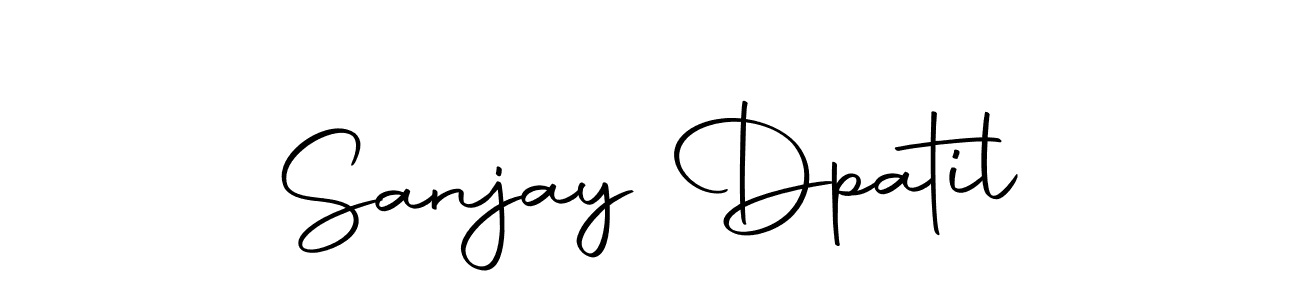 How to make Sanjay Dpatil signature? Autography-DOLnW is a professional autograph style. Create handwritten signature for Sanjay Dpatil name. Sanjay Dpatil signature style 10 images and pictures png