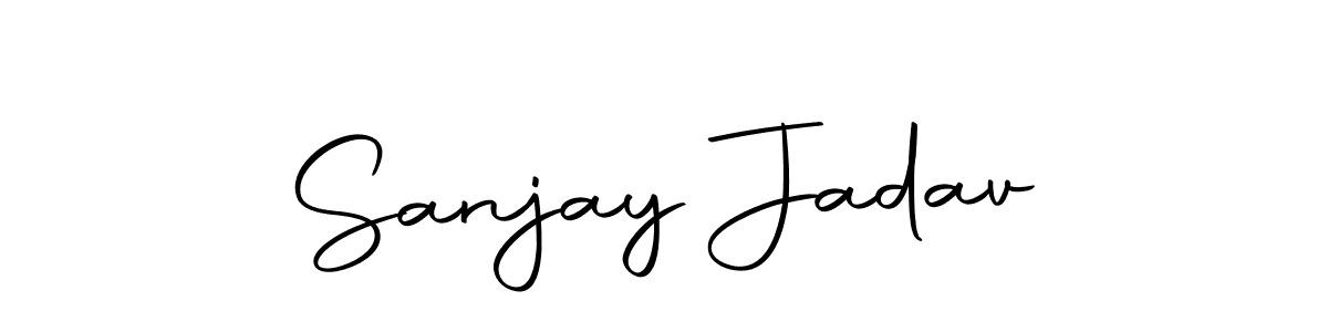 Make a beautiful signature design for name Sanjay Jadav. Use this online signature maker to create a handwritten signature for free. Sanjay Jadav signature style 10 images and pictures png