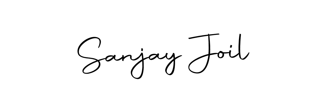 The best way (Autography-DOLnW) to make a short signature is to pick only two or three words in your name. The name Sanjay Joil include a total of six letters. For converting this name. Sanjay Joil signature style 10 images and pictures png