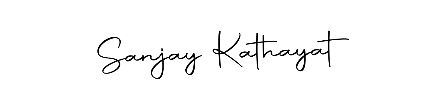 Create a beautiful signature design for name Sanjay Kathayat. With this signature (Autography-DOLnW) fonts, you can make a handwritten signature for free. Sanjay Kathayat signature style 10 images and pictures png