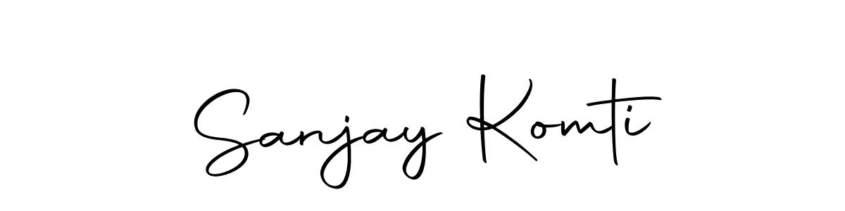 Make a beautiful signature design for name Sanjay Komti. Use this online signature maker to create a handwritten signature for free. Sanjay Komti signature style 10 images and pictures png