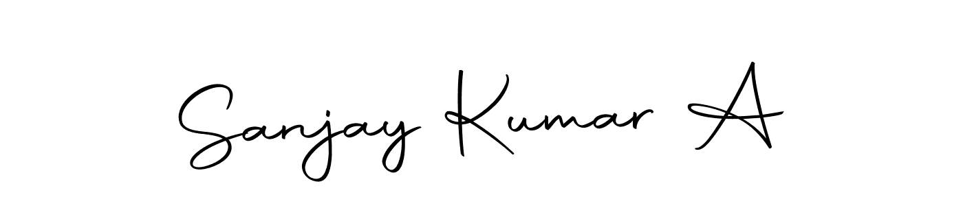 Make a beautiful signature design for name Sanjay Kumar A. With this signature (Autography-DOLnW) style, you can create a handwritten signature for free. Sanjay Kumar A signature style 10 images and pictures png