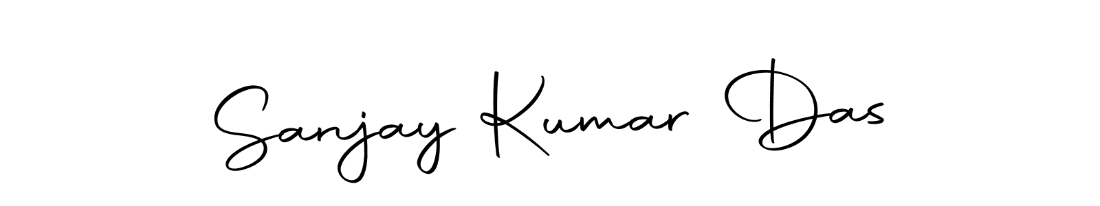 How to make Sanjay Kumar Das name signature. Use Autography-DOLnW style for creating short signs online. This is the latest handwritten sign. Sanjay Kumar Das signature style 10 images and pictures png