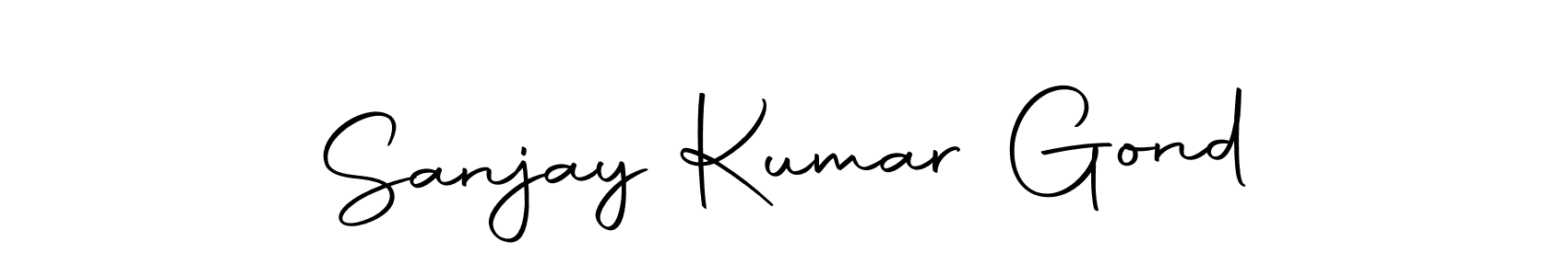 Similarly Autography-DOLnW is the best handwritten signature design. Signature creator online .You can use it as an online autograph creator for name Sanjay Kumar Gond. Sanjay Kumar Gond signature style 10 images and pictures png