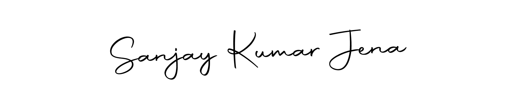 Design your own signature with our free online signature maker. With this signature software, you can create a handwritten (Autography-DOLnW) signature for name Sanjay Kumar Jena. Sanjay Kumar Jena signature style 10 images and pictures png