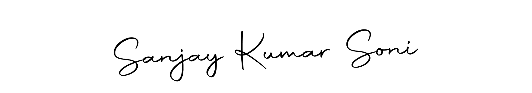 Use a signature maker to create a handwritten signature online. With this signature software, you can design (Autography-DOLnW) your own signature for name Sanjay Kumar Soni. Sanjay Kumar Soni signature style 10 images and pictures png
