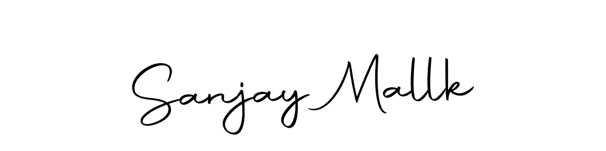 How to make Sanjay Mallk signature? Autography-DOLnW is a professional autograph style. Create handwritten signature for Sanjay Mallk name. Sanjay Mallk signature style 10 images and pictures png