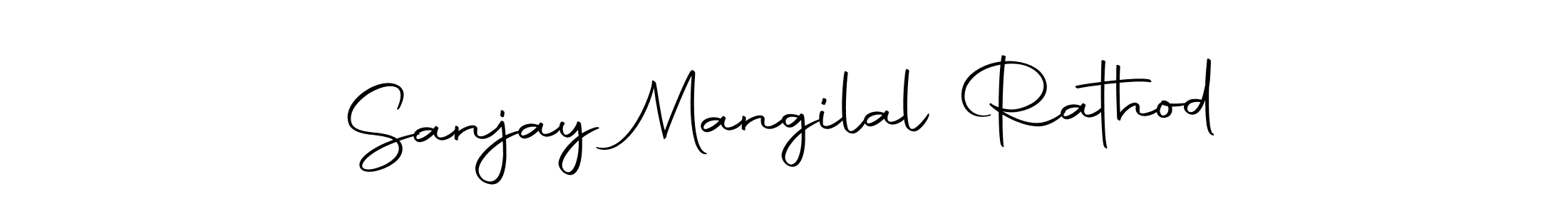 It looks lik you need a new signature style for name Sanjay Mangilal Rathod. Design unique handwritten (Autography-DOLnW) signature with our free signature maker in just a few clicks. Sanjay Mangilal Rathod signature style 10 images and pictures png
