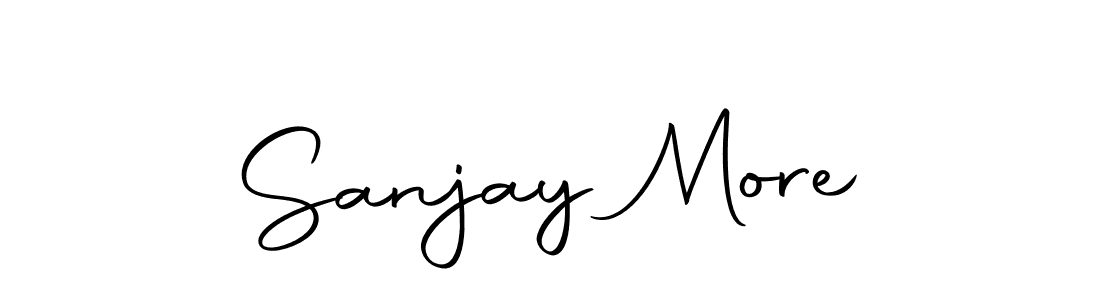 Make a beautiful signature design for name Sanjay More. Use this online signature maker to create a handwritten signature for free. Sanjay More signature style 10 images and pictures png