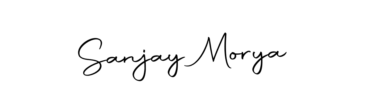 Make a beautiful signature design for name Sanjay Morya. Use this online signature maker to create a handwritten signature for free. Sanjay Morya signature style 10 images and pictures png