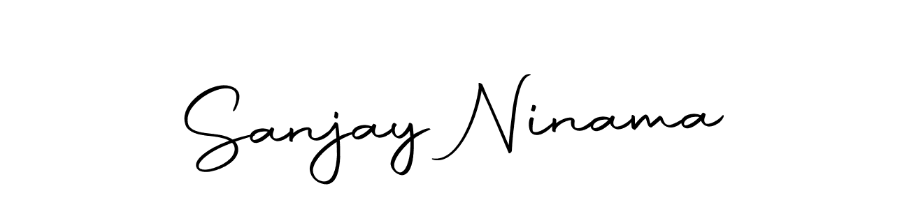 Make a beautiful signature design for name Sanjay Ninama. Use this online signature maker to create a handwritten signature for free. Sanjay Ninama signature style 10 images and pictures png