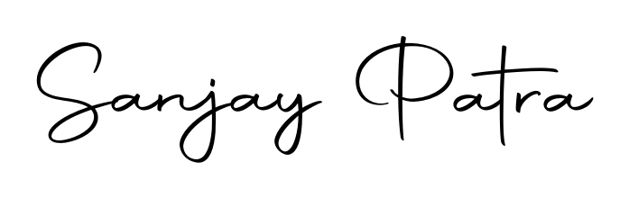 Discover the perfect balance of readability and style for Sanjay Patra with Autography-DOLnW font. Create your dream signature today. Sanjay Patra signature style 10 images and pictures png