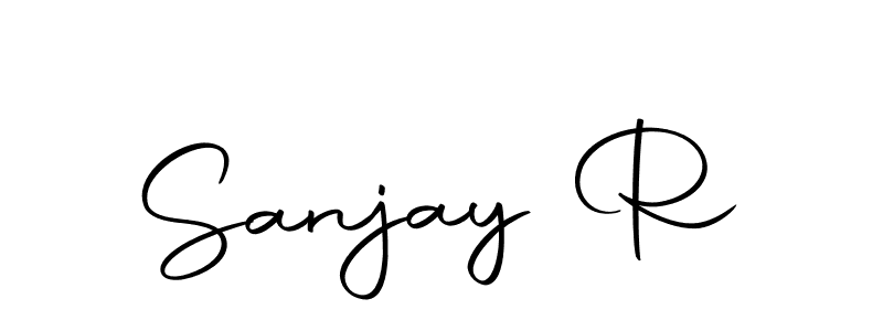 Make a beautiful signature design for name Sanjay R. Use this online signature maker to create a handwritten signature for free. Sanjay R signature style 10 images and pictures png