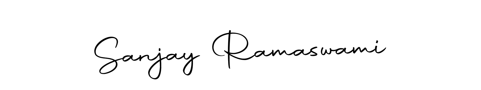 Make a short Sanjay Ramaswami signature style. Manage your documents anywhere anytime using Autography-DOLnW. Create and add eSignatures, submit forms, share and send files easily. Sanjay Ramaswami signature style 10 images and pictures png