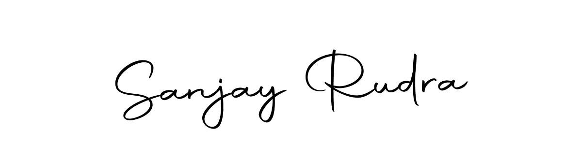 Make a beautiful signature design for name Sanjay Rudra. Use this online signature maker to create a handwritten signature for free. Sanjay Rudra signature style 10 images and pictures png