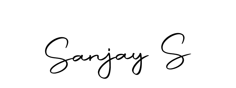 Design your own signature with our free online signature maker. With this signature software, you can create a handwritten (Autography-DOLnW) signature for name Sanjay S. Sanjay S signature style 10 images and pictures png