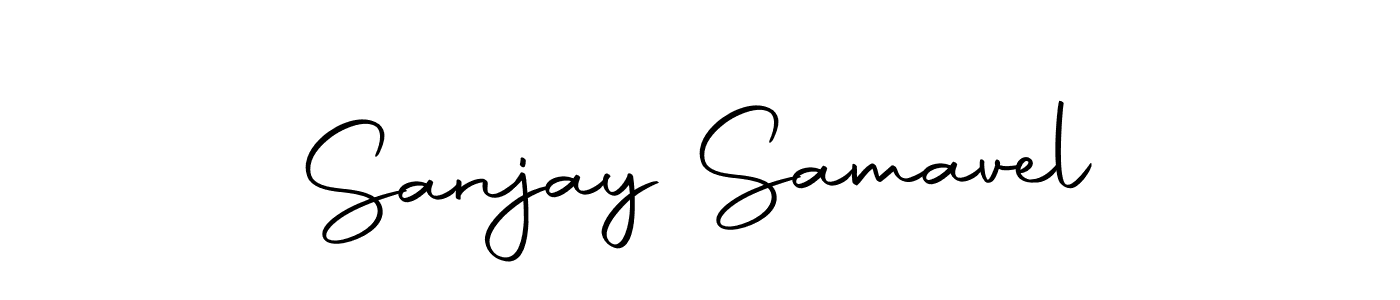 This is the best signature style for the Sanjay Samavel name. Also you like these signature font (Autography-DOLnW). Mix name signature. Sanjay Samavel signature style 10 images and pictures png
