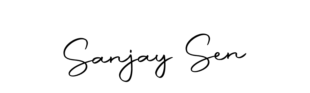 Similarly Autography-DOLnW is the best handwritten signature design. Signature creator online .You can use it as an online autograph creator for name Sanjay Sen. Sanjay Sen signature style 10 images and pictures png