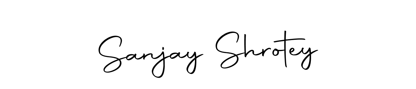 Make a short Sanjay Shrotey signature style. Manage your documents anywhere anytime using Autography-DOLnW. Create and add eSignatures, submit forms, share and send files easily. Sanjay Shrotey signature style 10 images and pictures png